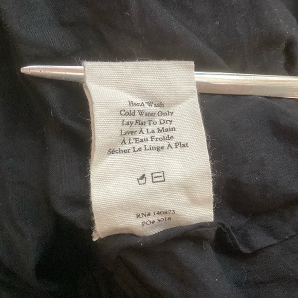 LoveShackFancy Black Eyelet Gwen Dress Mini sm - Picture 9 of 9